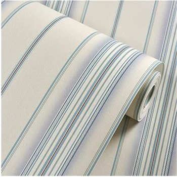 beibehang simple Mediterranean blue wallpaper living room bedroom non - woven wallpaper brown vertical striped retro background
beibehang simple Mediterranean blue wallpaper living room bedroom non - woven wallpaper brown vertical striped retro background