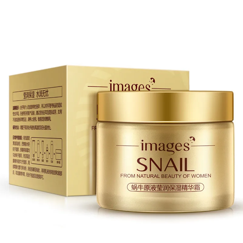 IMAGES Face Care Essence Nutrition Snail Cream Moisturizing Anti-Aging Anti Wrinkle Day Snail Face Cream 50ml
IMAGES Face Care Essence Nutrition Snail Cream Moisturizing Anti-Aging Anti Wrinkle Day Snail Face Cream 50ml