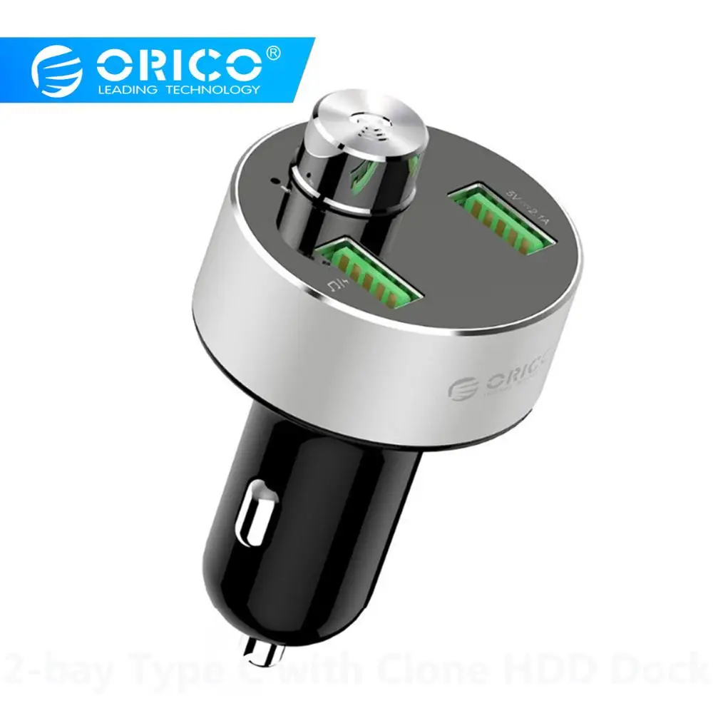 ORICO 2 Ports USB Bluetooth Quick Speed Car Charger with Speaker LED Display Screen for iPhoneXr for Xiaomi Max for One Plus
ORICO 2 Ports USB Bluetooth Quick Speed Car Charger with Speaker LED Display Screen for iPhoneXr for Xiaomi Max for One Plus