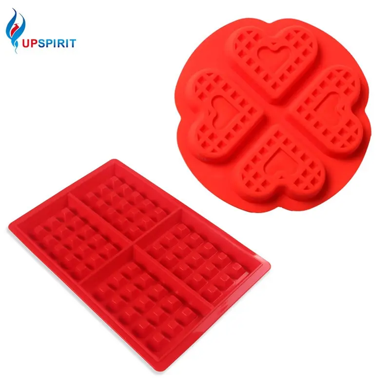 Upspirit Food Grade Silicone Waffle Mold DIY Cake Chocolate Waffle Soap Cookie Mold High-temperature Oven Baking Tools
Upspirit Food Grade Silicone Waffle Mold DIY Cake Chocolate Waffle Soap Cookie Mold High-temperature Oven Baking Tools