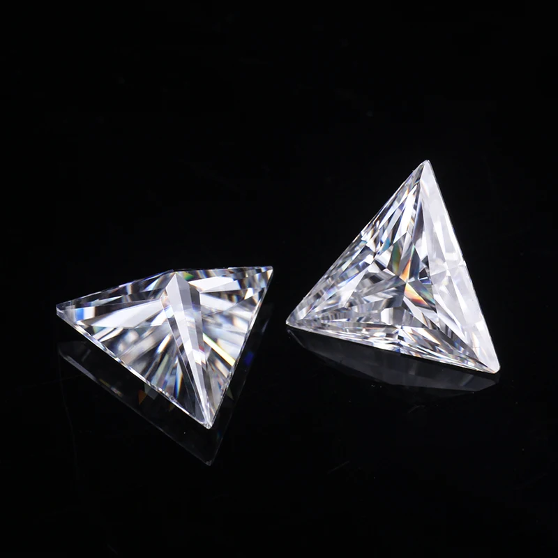 Triangle Cut 4x4mm EF Color VVS Clarity Synthetic Moissanite Loose Gemstone for Earrings Making
Triangle Cut 4x4mm EF Color VVS Clarity Synthetic Moissanite Loose Gemstone for Earrings Making
