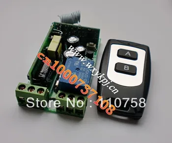 Free shipping Learning code AC85V-250V 10A 1 CH RF Wireless Remote Control System 1 transmitter and 1 receiver
Free shipping Learning code AC85V-250V 10A 1 CH RF Wireless Remote Control System 1 transmitter and 1 receiver