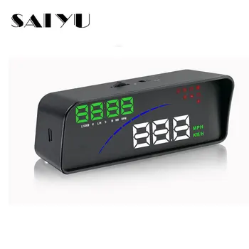 SAIYU Car Electronics HUD Smart Digital Meter Auto OBD2 Head Up Display Windshield Projector Alarm System Plug And Play
SAIYU Car Electronics HUD Smart Digital Meter Auto OBD2 Head Up Display Windshield Projector Alarm System Plug And Play