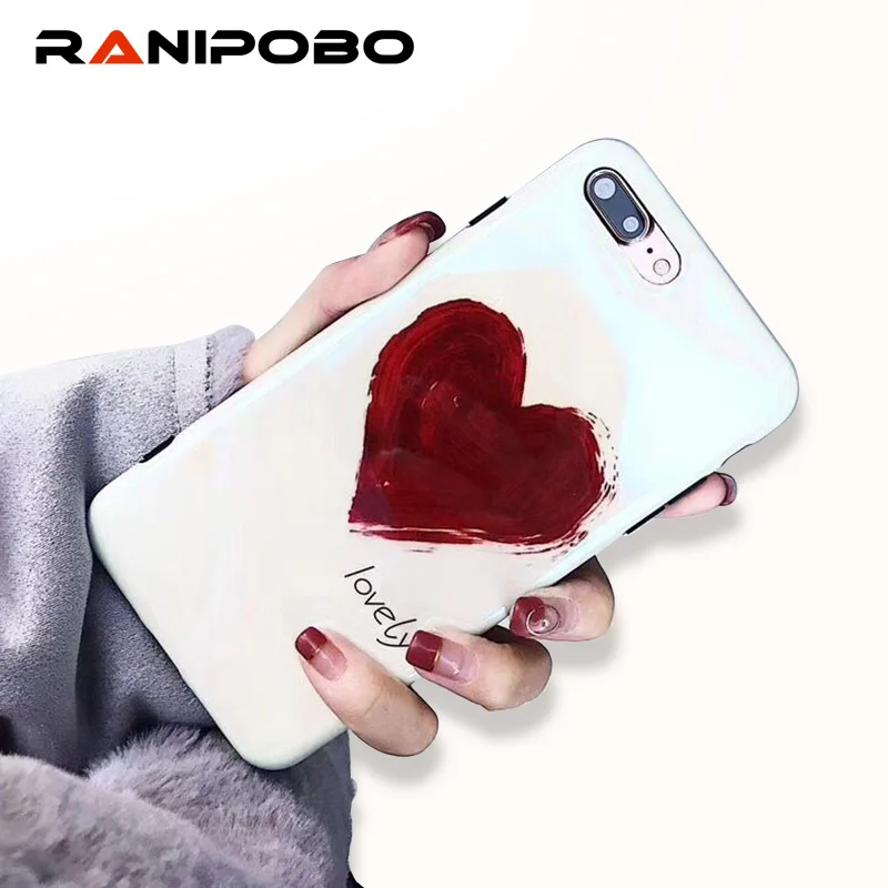 Smooth Blu-Ray Love Heart Phone Case For iPhone 6S 7 8 Plus Cool Laser Lovely Hand Oil Painted Soft IMD Back Cover for iPhone X
Smooth Blu-Ray Love Heart Phone Case For iPhone 6S 7 8 Plus Cool Laser Lovely Hand Oil Painted Soft IMD Back Cover for iPhone X