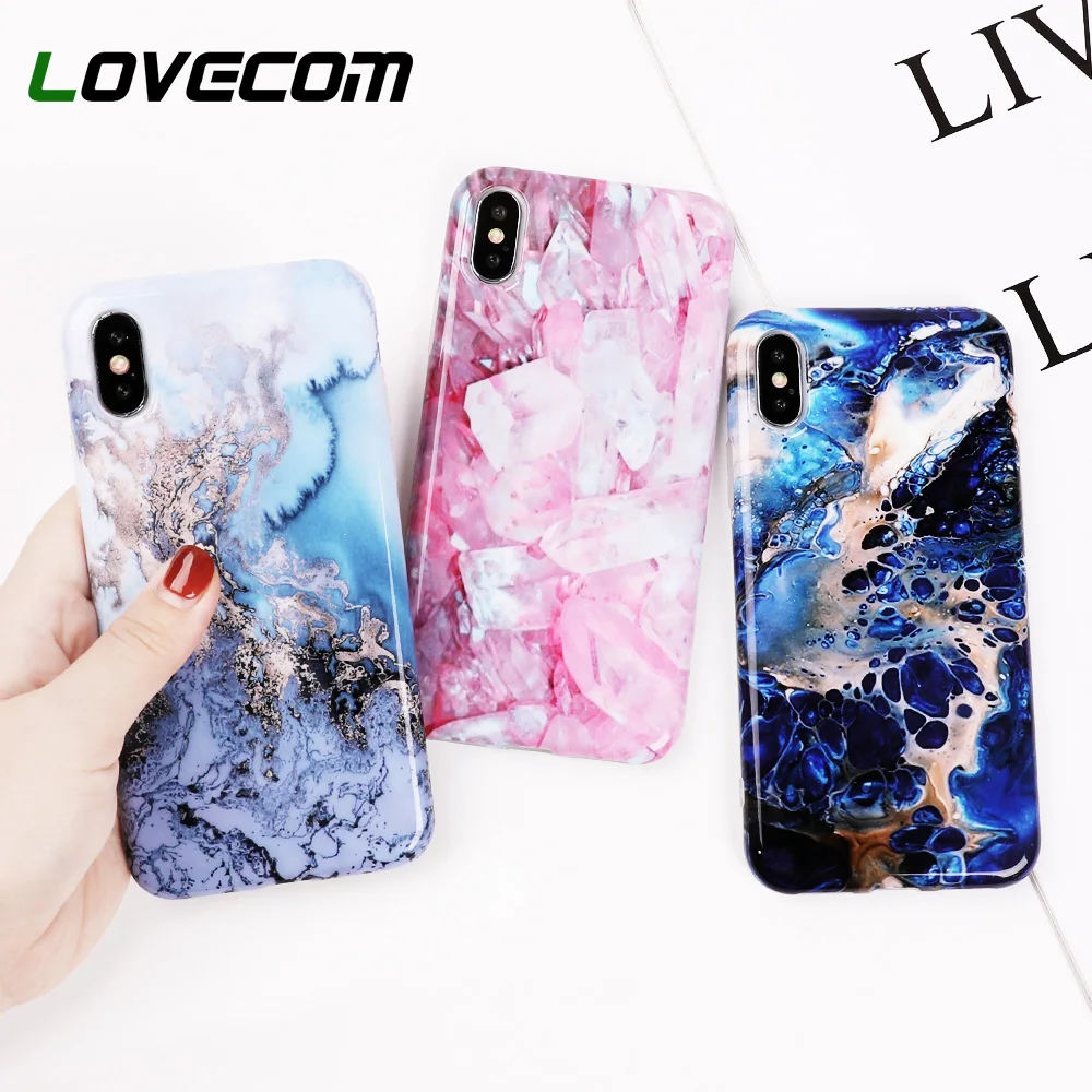 LOVECOM Case For iPhone XR XS Max 6 6S 7 8 Plus X XS Marble Texture Pattern Glossy IMD Soft Protective Phone Back Cover Case
LOVECOM Case For iPhone XR XS Max 6 6S 7 8 Plus X XS Marble Texture Pattern Glossy IMD Soft Protective Phone Back Cover Case