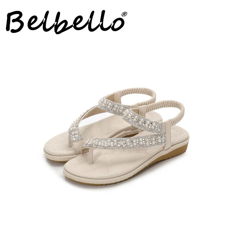Belbello 2019 summer fashion beach flip-flops Streets elastic flat shoes Comfortable Refreshing Diamond women shoes
Belbello 2019 summer fashion beach flip-flops Streets elastic flat shoes Comfortable Refreshing Diamond women shoes