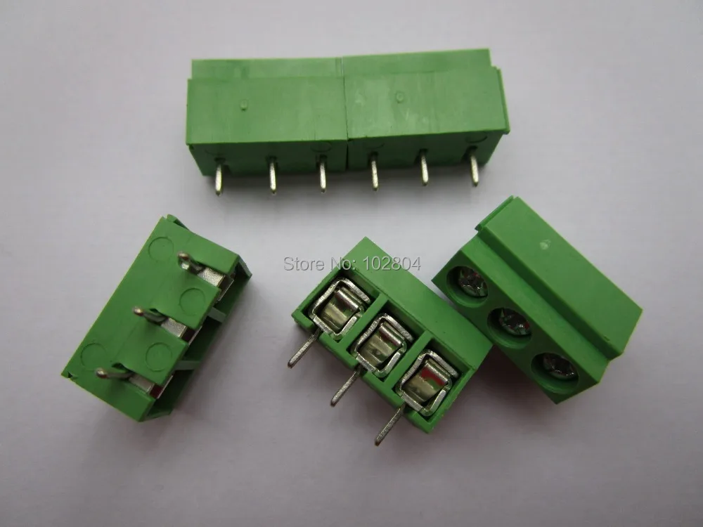 150 Pcs Green 3way/pin Pitch 5.0mm Screw Terminal Block Connector Wire Protector Type DC126V
150 Pcs Green 3way/pin Pitch 5.0mm Screw Terminal Block Connector Wire Protector Type DC126V