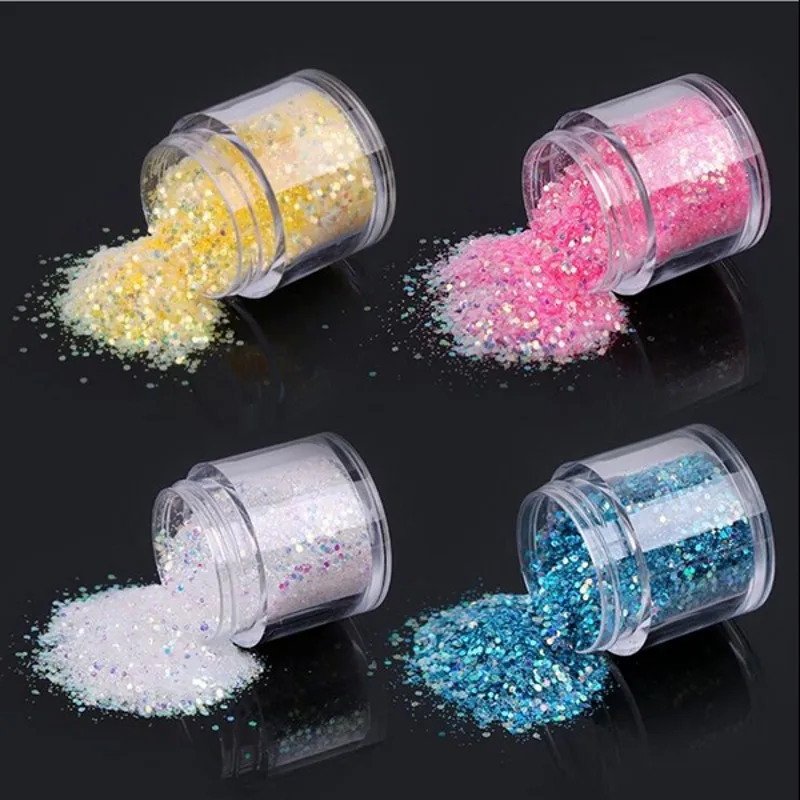 12Colors Holo Mix-Size Glitter For Nail Art Laser Powder Patch Decorations 10G/Jar Nail Art Tips Glitter SOFE'S #pdS12
12Colors Holo Mix-Size Glitter For Nail Art Laser Powder Patch Decorations 10G/Jar Nail Art Tips Glitter SOFE'S #pdS12