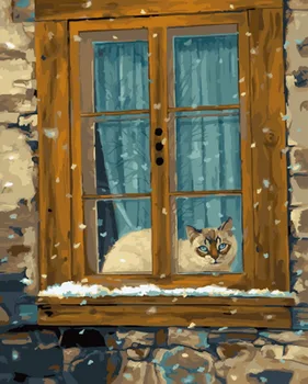 Frameless oil painting by numbers paint by number for home decor oil picture painting 5065 a window
Frameless oil painting by numbers paint by number for home decor oil picture painting 5065 a window