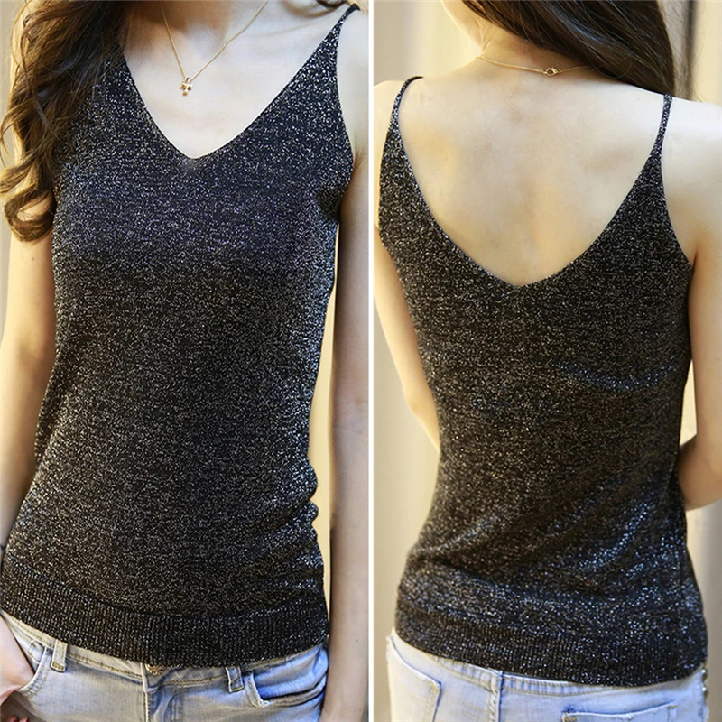 Women 2017 Ice Cream Summer Camisole Bruiser Glettering Top Harvest Knit Stretch Fine Tank Top In 12 Colors
Women 2017 Ice Cream Summer Camisole Bruiser Glettering Top Harvest Knit Stretch Fine Tank Top In 12 Colors