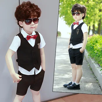 2018 Children's suits 3 boys' vests three-piece suits 4 boys' suits children's small suits5 flower girl dresses costumes6
2018 Children's suits 3 boys' vests three-piece suits 4 boys' suits children's small suits5 flower girl dresses costumes6