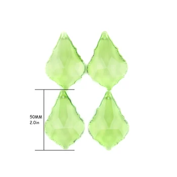 60pcs/Lot 50MM Light Green Crystal Maple Leaf Pendant Crystal Chandelier Parts And Pendant, Crystal Prism Trimming .
60pcs/Lot 50MM Light Green Crystal Maple Leaf Pendant Crystal Chandelier Parts And Pendant, Crystal Prism Trimming .