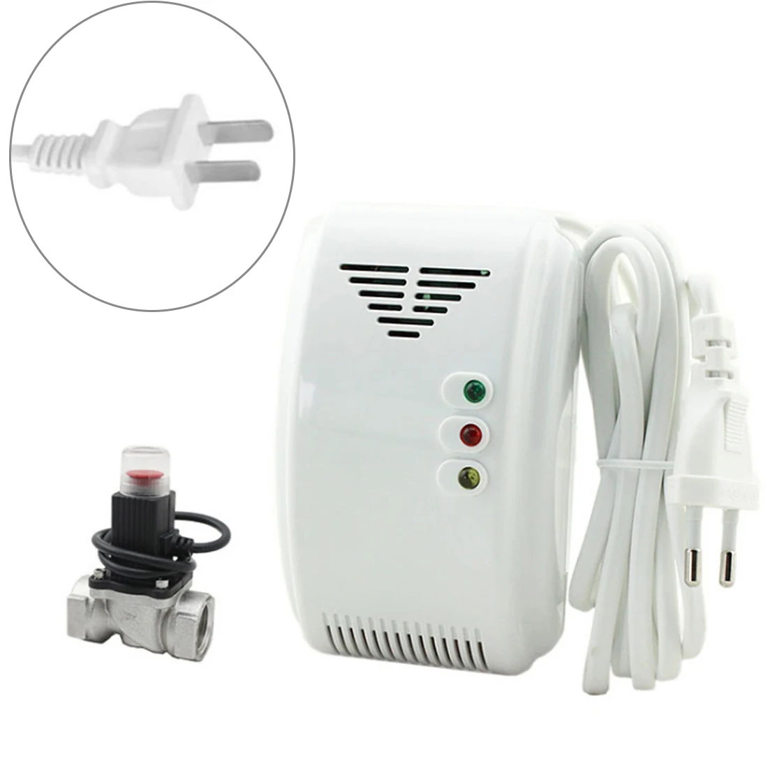 220V Propane Butane LPG Natural Motorhome For Home Alarm System Security EU Plug Gas Detector Sensor Alarm
220V Propane Butane LPG Natural Motorhome For Home Alarm System Security EU Plug Gas Detector Sensor Alarm