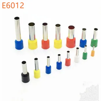 1000pcs E6012 Tube insulating terminals 6MM2 Cable Wire Connector Insulating Crimp Terminal Insulated Connector E-
1000pcs E6012 Tube insulating terminals 6MM2 Cable Wire Connector Insulating Crimp Terminal Insulated Connector E-