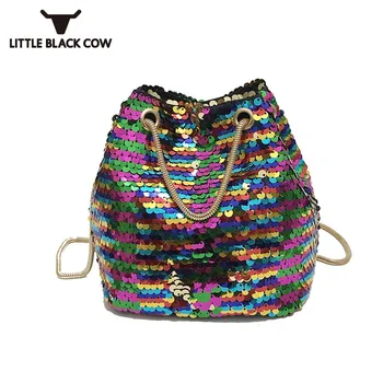 Fashion Womens Sequined Party Bucket Bag Bling Paillette Small Pouch Packing Girls Crossbody Bags Club Chain Sling Shoulder Bag
Fashion Womens Sequined Party Bucket Bag Bling Paillette Small Pouch Packing Girls Crossbody Bags Club Chain Sling Shoulder Bag