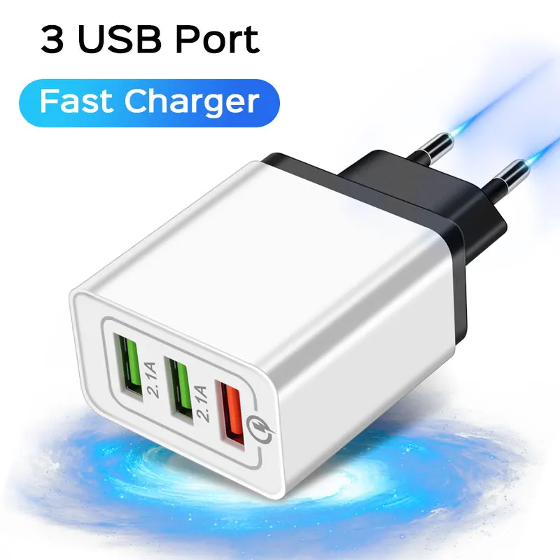 18 W USB Charger Quick Charge 3.0 5V 3A For iPhone X Xs Xr 7 8 EU Plug Wall Mobile Phone Charging Adapter For Samsung S9 Xiaomi
18 W USB Charger Quick Charge 3.0 5V 3A For iPhone X Xs Xr 7 8 EU Plug Wall Mobile Phone Charging Adapter For Samsung S9 Xiaomi