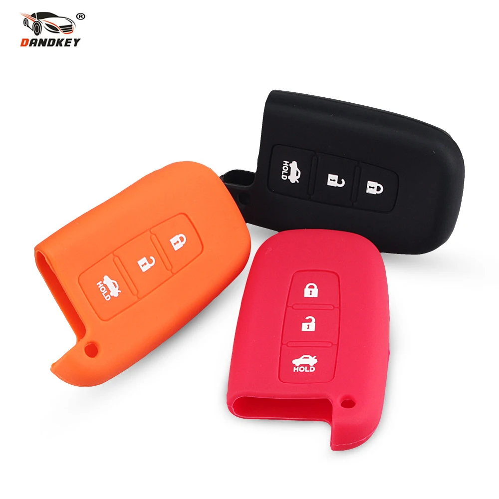 Dandkey 3 Buttons Silicone Car Key Case For Hyundai Solaris HB20 Veloster SR IX35 Accent Elantra i30 Fob Smart Key Shell
Dandkey 3 Buttons Silicone Car Key Case For Hyundai Solaris HB20 Veloster SR IX35 Accent Elantra i30 Fob Smart Key Shell