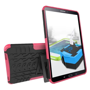 Hybrid Armor Tablet Case for Samsung Galaxy Tab A 10.1 2016 SM-T580 Kickstand Hard Back Cover with Flexible TPU Plastic Silicone
Hybrid Armor Tablet Case for Samsung Galaxy Tab A 10.1 2016 SM-T580 Kickstand Hard Back Cover with Flexible TPU Plastic Silicone
