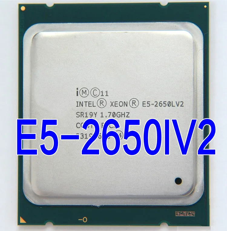 Intel Xeon E5 2650L V2 Processor 1.7GHz 25M Cache LGA 2011 SR19Y E5-2650L V2 Server CPU