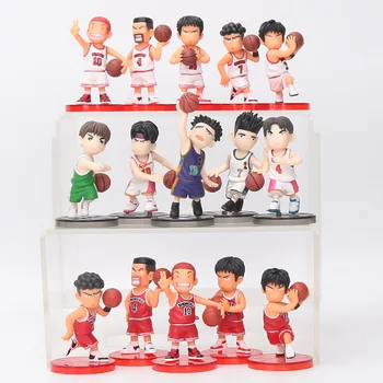 5pcs/set Slam Dunk Shohoku Anzai Hanamichi Sakuragi Takenori Akagi Kaede Action Figure Toys Slam Dunk Figures Kids Toy
5pcs/set Slam Dunk Shohoku Anzai Hanamichi Sakuragi Takenori Akagi Kaede Action Figure Toys Slam Dunk Figures Kids Toy
