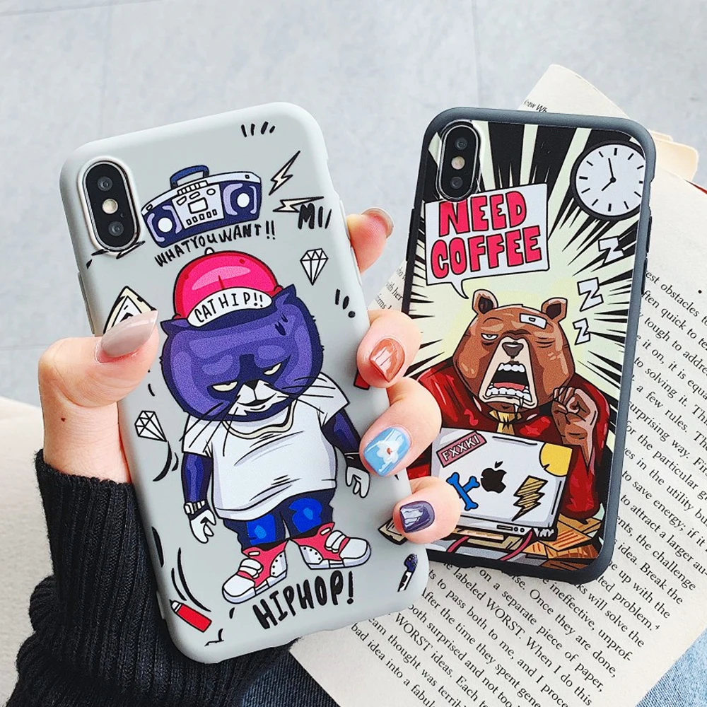 Cool Bear Pattern Phone Case For Huawei Mate 20 P20 Pro P30 Pro Silicone Soft Back Cover For Huawei Honor 10 8X Mate20 Pro P30
Cool Bear Pattern Phone Case For Huawei Mate 20 P20 Pro P30 Pro Silicone Soft Back Cover For Huawei Honor 10 8X Mate20 Pro P30