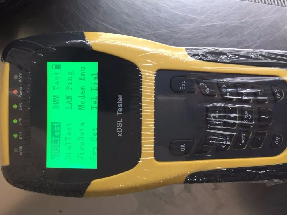 LOWEST PRICE DHL SHIP ADSL/ADSL2/ADSL2+/VDSL2 /READSL ST332B Basic VDSL VDSL2 Tester for xDSL Line test and Maintenance Tools
LOWEST PRICE DHL SHIP ADSL/ADSL2/ADSL2+/VDSL2 /READSL ST332B Basic VDSL VDSL2 Tester for xDSL Line test and Maintenance Tools