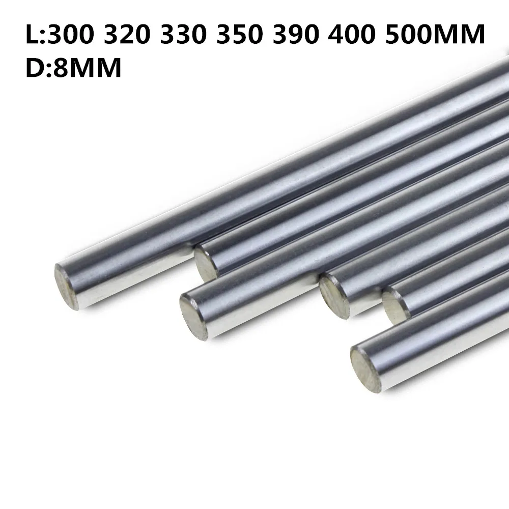 Optical Axis 300 320 330 350 390 400 500 mm Smooth Rods 8mm Linear Shaft Rail 3D Printers Parts Chrome Plated Guide Slide Part
Optical Axis 300 320 330 350 390 400 500 mm Smooth Rods 8mm Linear Shaft Rail 3D Printers Parts Chrome Plated Guide Slide Part