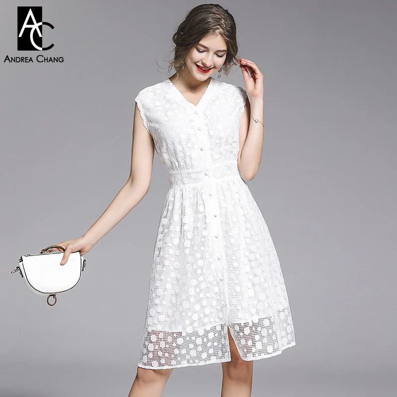 S-XXL spring summer woman dress flower pattern white mesh dress ball gown v-neck knee length fashion sweet cute white dress gown
S-XXL spring summer woman dress flower pattern white mesh dress ball gown v-neck knee length fashion sweet cute white dress gown