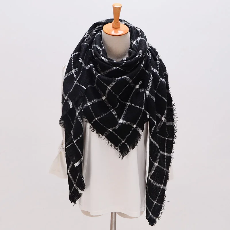 Winter summer hijab Triangle Scarf For Women female Brand Designer Shawl Cashmere Plaid Scarves Blanket Dropshipping XS027-9
Winter summer hijab Triangle Scarf For Women female Brand Designer Shawl Cashmere Plaid Scarves Blanket Dropshipping XS027-9