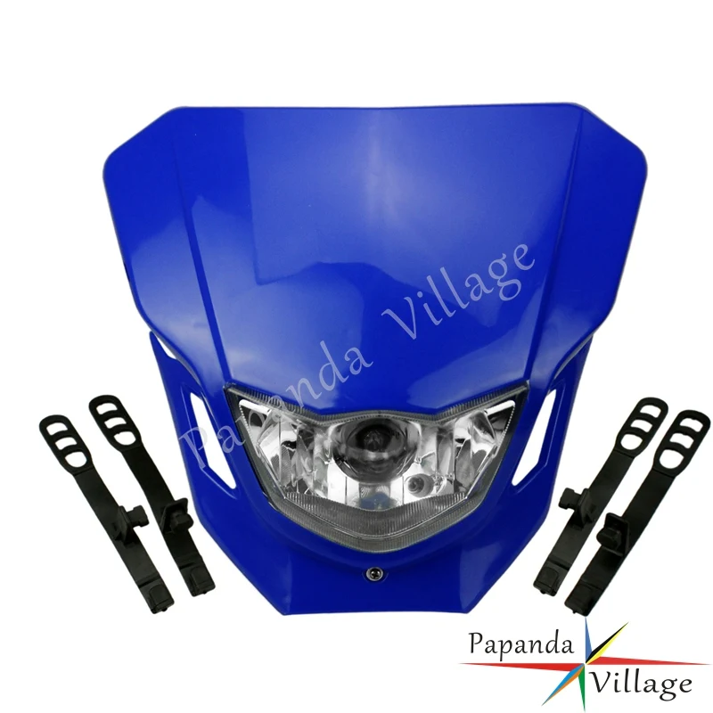 Papanda Blue Motorcycle Dirt Bike Head Light Motocross Headlamp Enduro for Yamaha WR 250 450 250F 450F XT660
Papanda Blue Motorcycle Dirt Bike Head Light Motocross Headlamp Enduro for Yamaha WR 250 450 250F 450F XT660