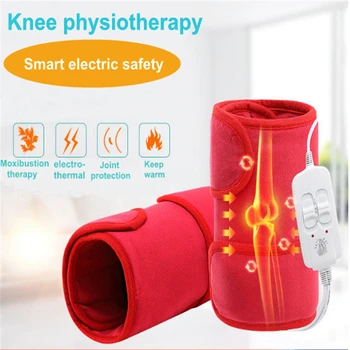 220V Electric Heated Cotton Infrared Therapy Knee Pad Massager Protector Moxibustion Muscle Relief Stimulator Rheumatism Health
220V Electric Heated Cotton Infrared Therapy Knee Pad Massager Protector Moxibustion Muscle Relief Stimulator Rheumatism Health