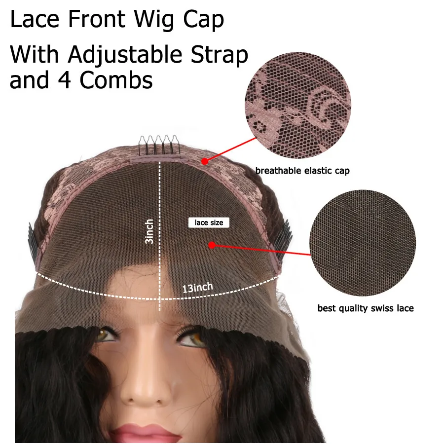 lace front human hair wigs for black women