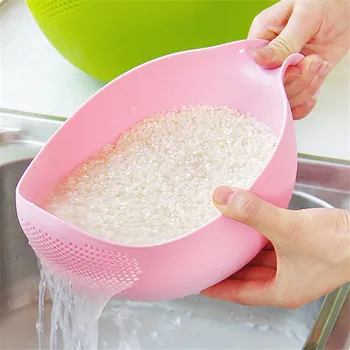 Kitchen Rice Beans Peas Washing Filter Strainer Food Grade Plastic Basket Sieve Drainer Cleaning Gadget Tool 
Kitchen Rice Beans Peas Washing Filter Strainer Food Grade Plastic Basket Sieve Drainer Cleaning Gadget Tool