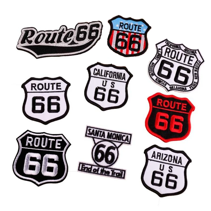 2018 New Cool Iron Patches Route 66 Parches Stripe Embroidered Applique for Jacket Clothes Stickers Badge DIY Apparel
2018 New Cool Iron Patches Route 66 Parches Stripe Embroidered Applique for Jacket Clothes Stickers Badge DIY Apparel