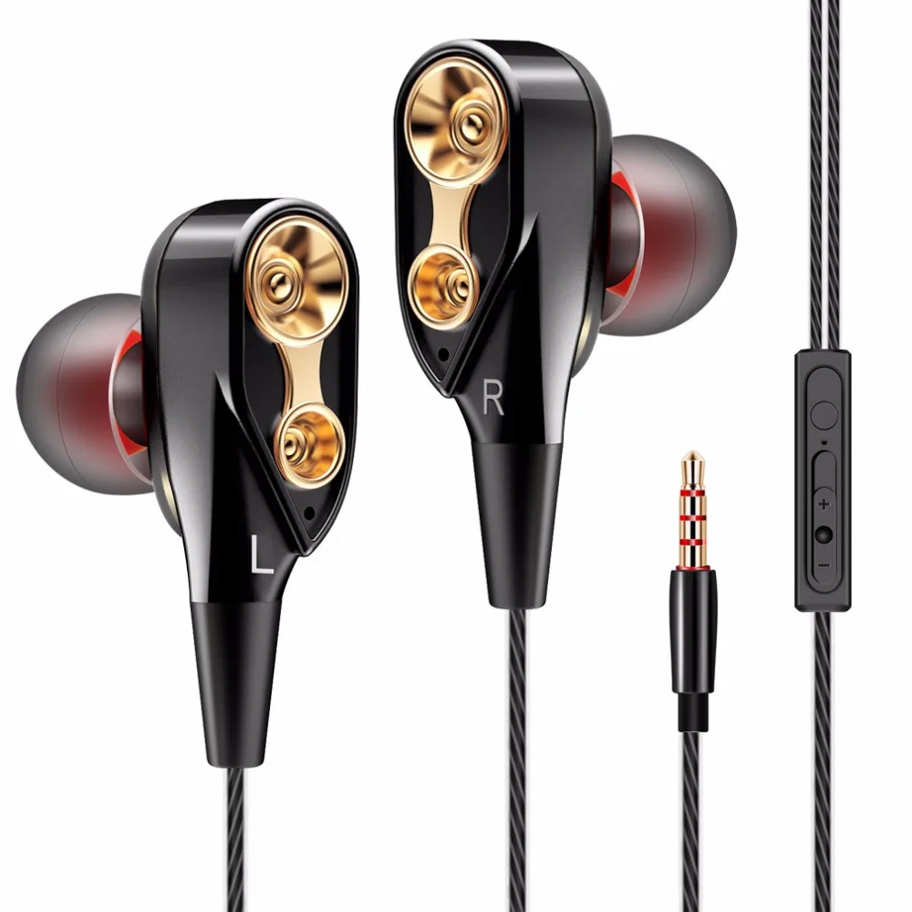 Silicone Dual Drive Earphone Wired Headphones Sport Earbuds Bass Stereo Earphones Headset For Xiaomi Redmi Note 8 Samsung A50 S9
Silicone Dual Drive Earphone Wired Headphones Sport Earbuds Bass Stereo Earphones Headset For Xiaomi Redmi Note 8 Samsung A50 S9