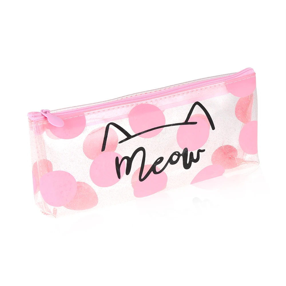 1pc Cute Pink Jelly Cartoon Waterproof bag Transparent Makeup Bag Storage Pouch Purse Pencil Case Stationery Travel Pouch
1pc Cute Pink Jelly Cartoon Waterproof bag Transparent Makeup Bag Storage Pouch Purse Pencil Case Stationery Travel Pouch