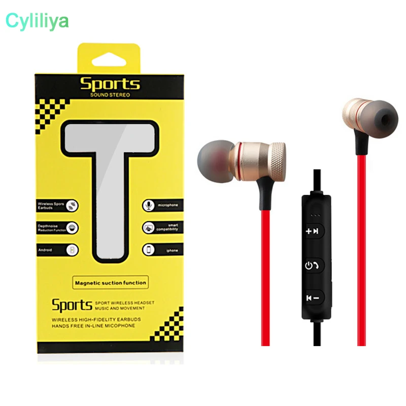Bluetooth Headset Magnetic Wireless Running Sport Headset BT 4.1 with Mic MP3 Earbud For iPhone Huawei 100pcs/lot
Bluetooth Headset Magnetic Wireless Running Sport Headset BT 4.1 with Mic MP3 Earbud For iPhone Huawei 100pcs/lot