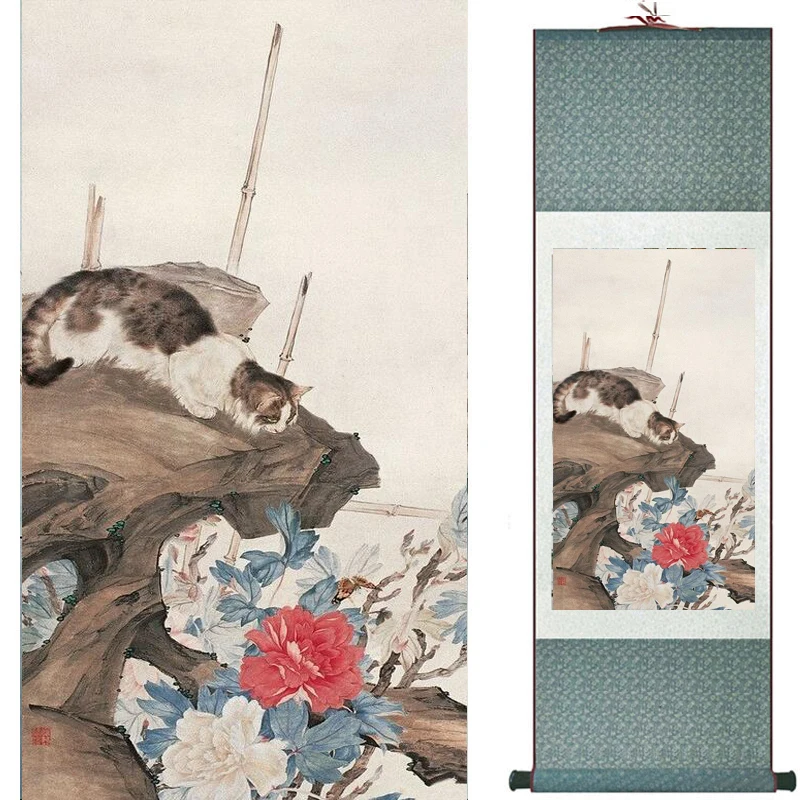cat silk art painting Chinese Art Painting Home Office Decoration Chinese cute dogcat painting2019072013
cat silk art painting Chinese Art Painting Home Office Decoration Chinese cute dogcat painting2019072013