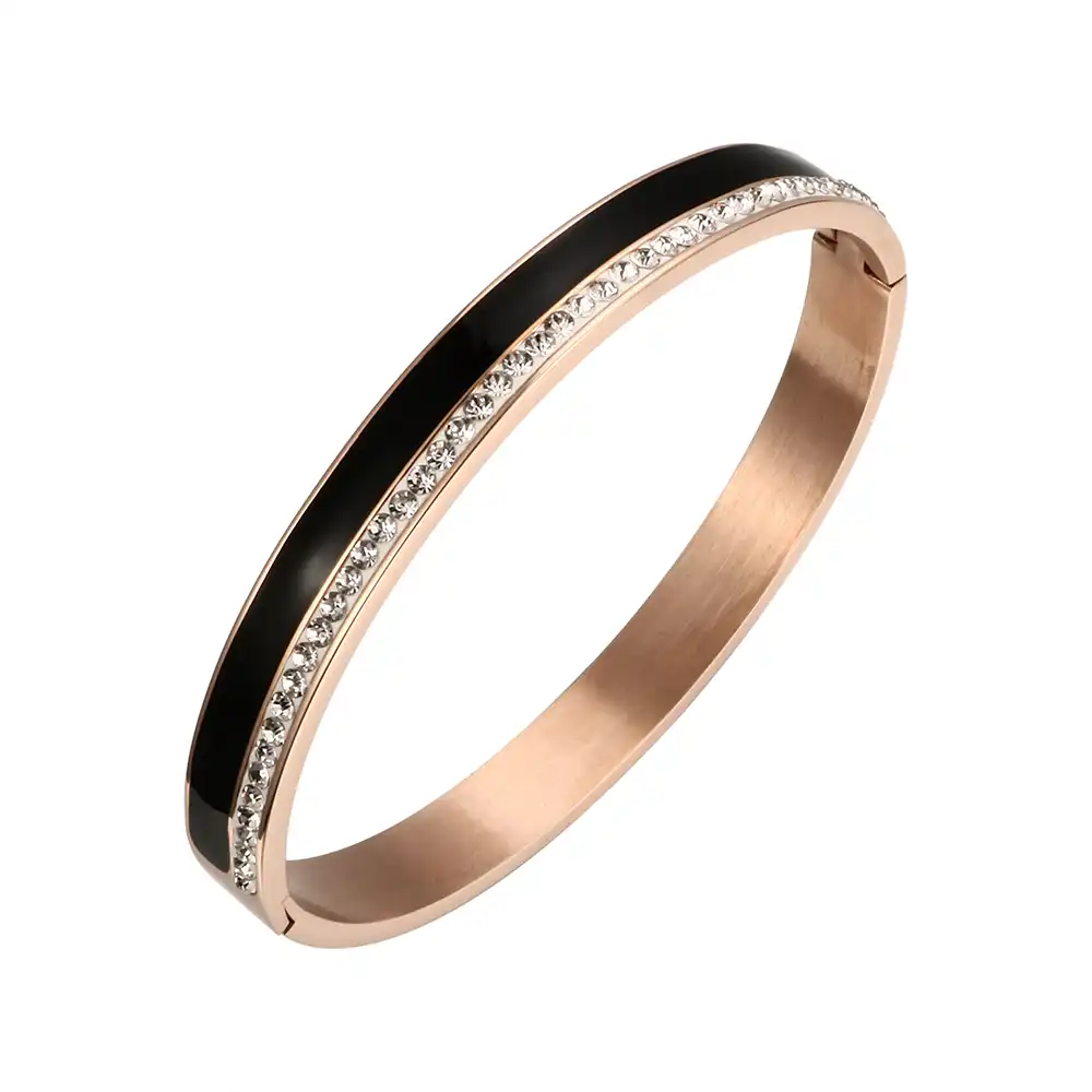 stainlesssteel手镯,stainlesssteel手链 wholesale stainless steel bangles women jewelry with good clear