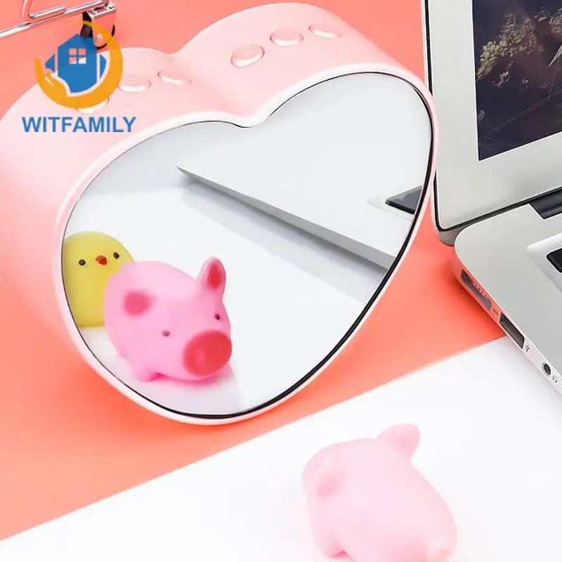 digital mirror clock with radio wireless Bluetooth clock support AUX Smart Alarm Clock bedroom decoration for gril and women
digital mirror clock with radio wireless Bluetooth clock support AUX Smart Alarm Clock bedroom decoration for gril and women