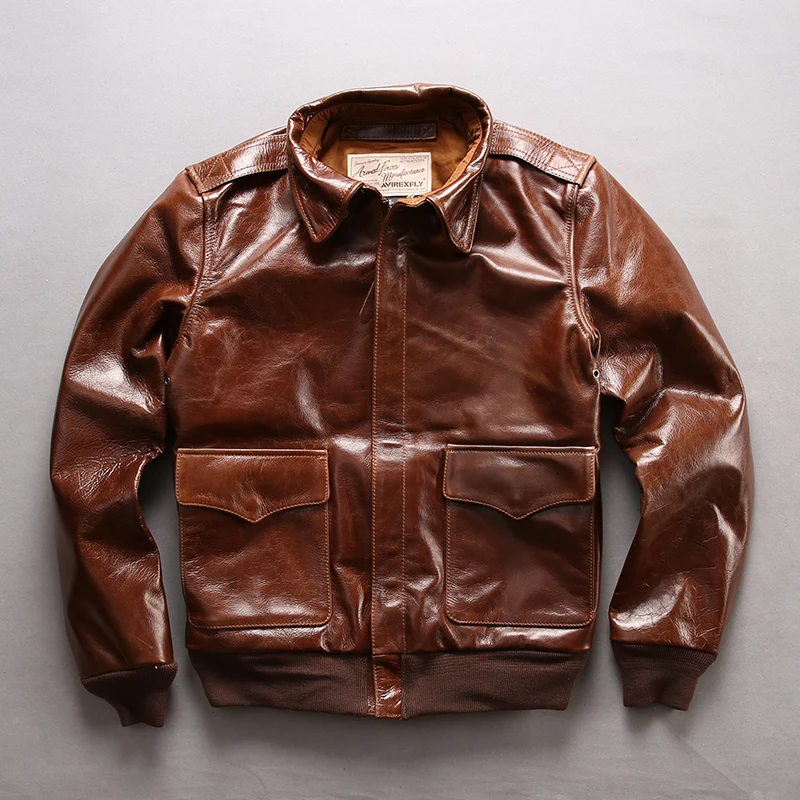 Read Description! Asian size air force flight A1 pilot leather cowhide jacket high quality genuine cow leather A1 jacket M6070
Read Description! Asian size air force flight A1 pilot leather cowhide jacket high quality genuine cow leather A1 jacket M6070