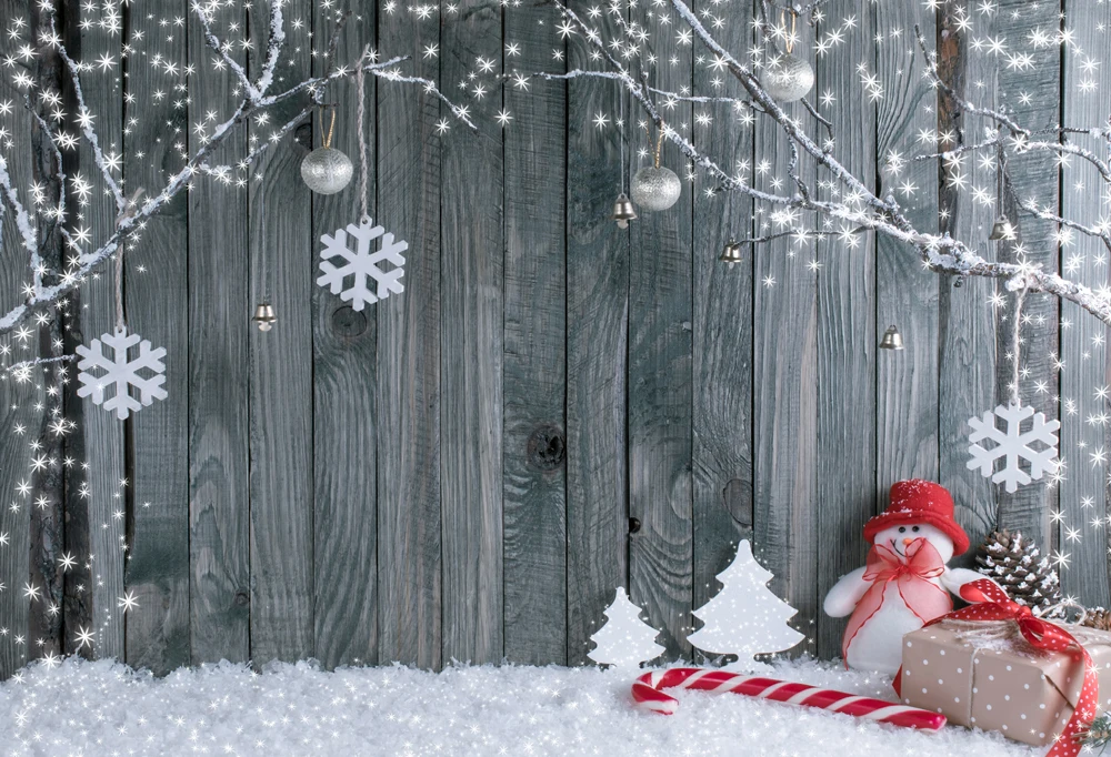 HUAYI photography backdrops christmas background photo background newborn christmas backdrop christmas decorations XT-5899