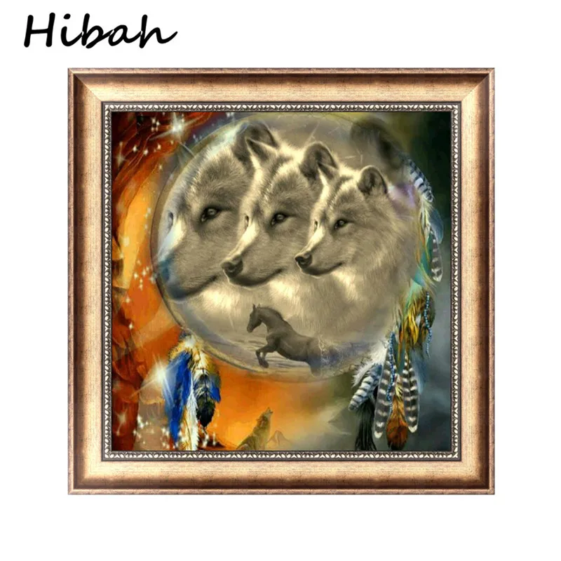 5D DIY Drilling Resin Process Diamond Cross Stitch Animal Wolves Pattern Round Diamonds Cross Stitch Diamond Decoration
5D DIY Drilling Resin Process Diamond Cross Stitch Animal Wolves Pattern Round Diamonds Cross Stitch Diamond Decoration