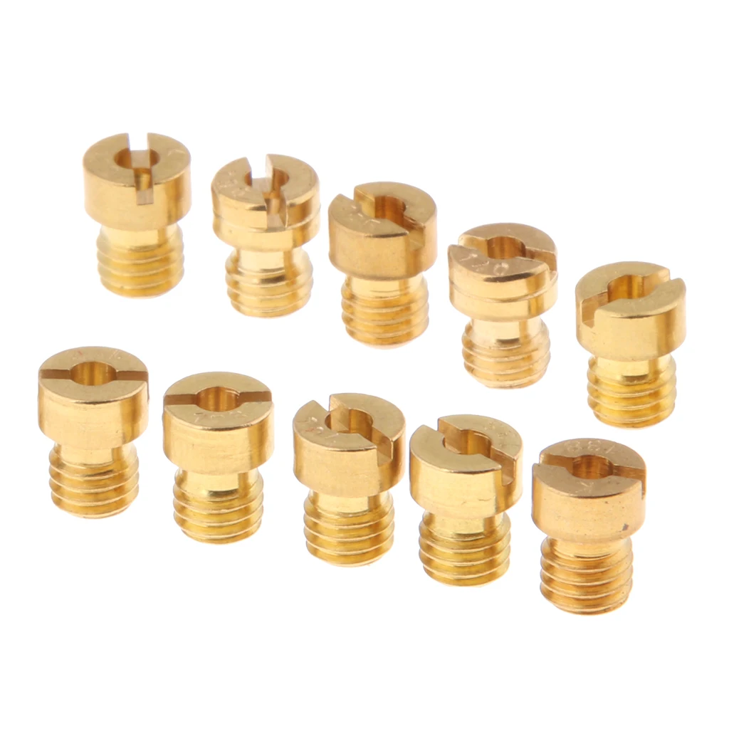 10x M5 Slow Air Jet Carburetor Injector Nozzle Main Jet 125 -140 for Keihin PWK FCR OKO KOSO Motorcycle Carburetors Parts
10x M5 Slow Air Jet Carburetor Injector Nozzle Main Jet 125 -140 for Keihin PWK FCR OKO KOSO Motorcycle Carburetors Parts