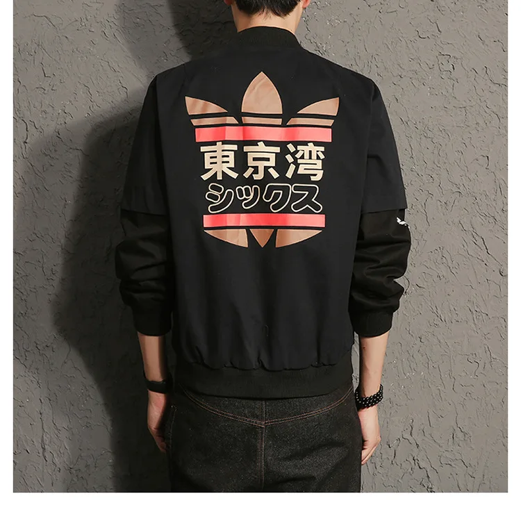 2018 Harajuku Japanese MA1 Male Bomber jacket Coat American College Students Outwear Baseball loose Outerwear for Men Woman
2018 Harajuku Japanese MA1 Male Bomber jacket Coat American College Students Outwear Baseball loose Outerwear for Men Woman