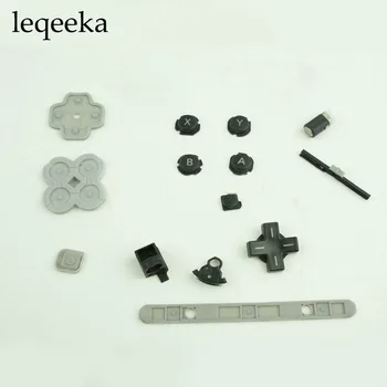 Complete Black Button Set Rubber Pad hinge parts Lock Axle Shaft Hinge Barrel For Nintendo 3DS XL
Complete Black Button Set Rubber Pad hinge parts Lock Axle Shaft Hinge Barrel For Nintendo 3DS XL
