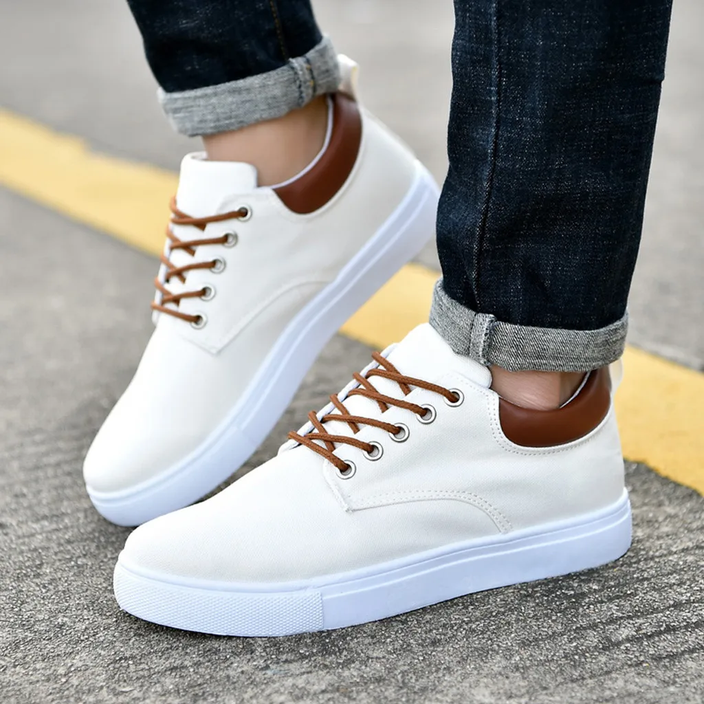 Men's Spring Student Leisure All-Matching Small White Shoes Board casual shoes men sneakers sport shoes men 2018
Men's Spring Student Leisure All-Matching Small White Shoes Board casual shoes men sneakers sport shoes men 2018