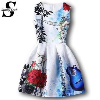 Women Summer Dress 2020 New Arrival A-line Floral Print Dresses Ladies Clothes Elegant Party Dress Vestidos Robe Femme jurken
Women Summer Dress 2020 New Arrival A-line Floral Print Dresses Ladies Clothes Elegant Party Dress Vestidos Robe Femme jurken