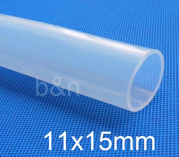 11mm ID 15mm OD 11x15 Transparent Food Grade Medical Use FDA Silicone Rubber Flexible Tube / Hose silicon tubing
11mm ID 15mm OD 11x15 Transparent Food Grade Medical Use FDA Silicone Rubber Flexible Tube / Hose silicon tubing