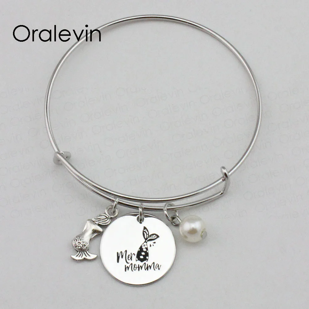 MER MOMMA Inspirational Hand Stamped Engraved Pendant Charm Wire Expandable Bracelet Metal Stamped Jewelry, #LN2303B
MER MOMMA Inspirational Hand Stamped Engraved Pendant Charm Wire Expandable Bracelet Metal Stamped Jewelry, #LN2303B